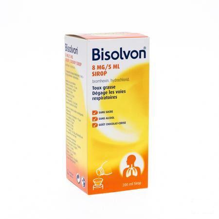 Bisolvon Sirop 1 X 200 ml 8 mg/5 ml