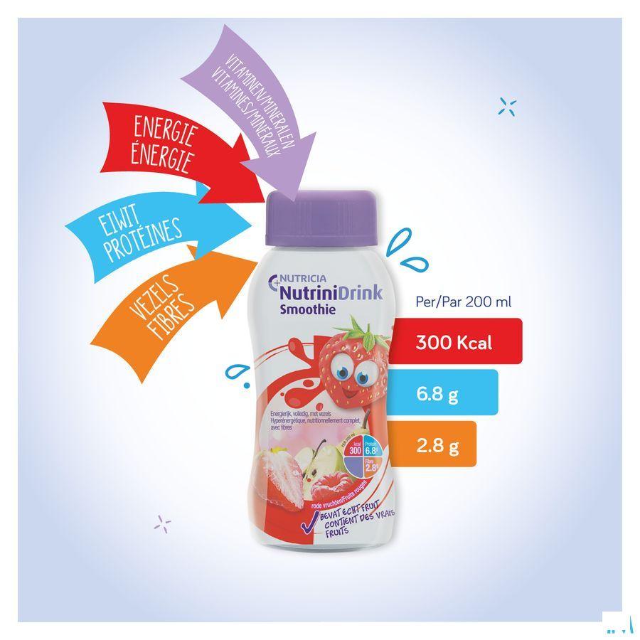 Nutrinidrink Smoothie Zomerfruit Flacon 200 ml  -  Nutricia