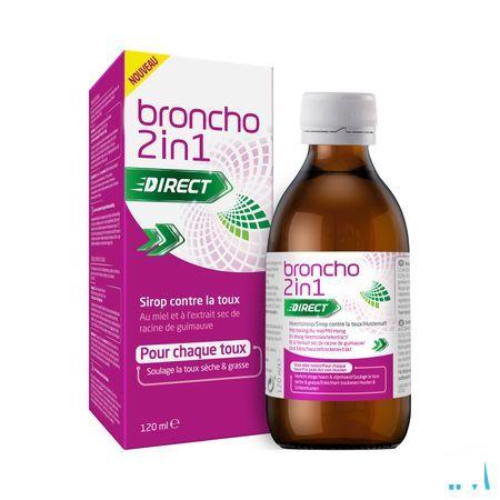 Bronchostop Bronchodirect Cough Syrup 120 ml  -  Perrigo