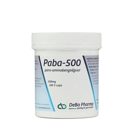 Paba Capsule 100x500 mg  -  Deba Pharma