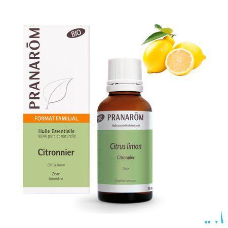 Citroen Bio Essentiele Olie 30 ml  -  Pranarom