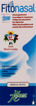 Fitonasal 2Act Neusspray 15 ml Aboca  -  Aboca