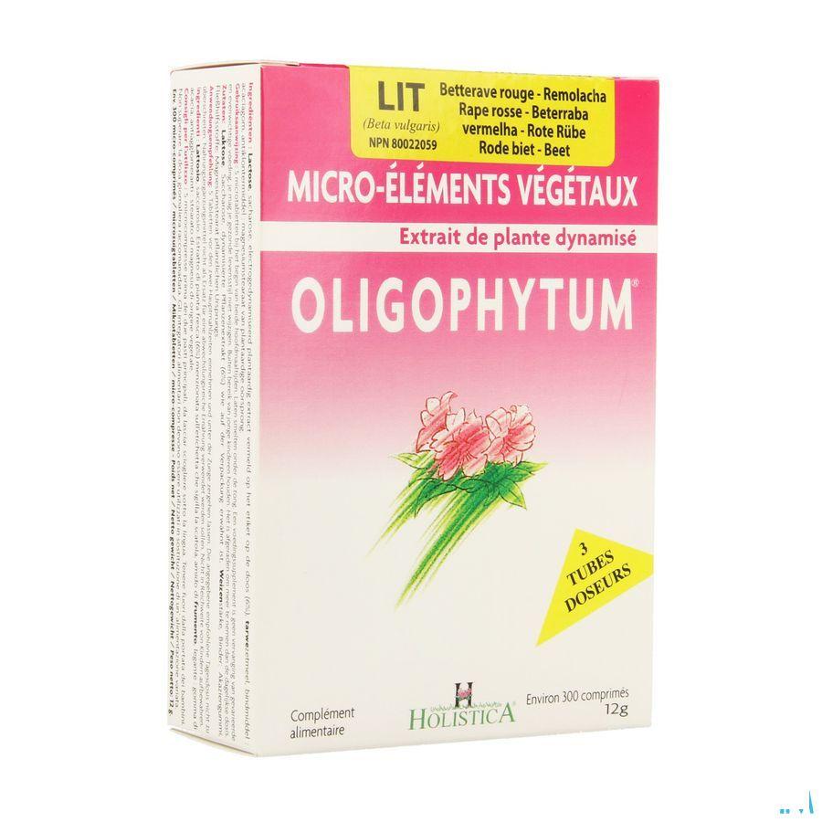 Oligophytum Lithium Tube Microcomp 3x100 Holistica  -  Bioholistic Diffusion
