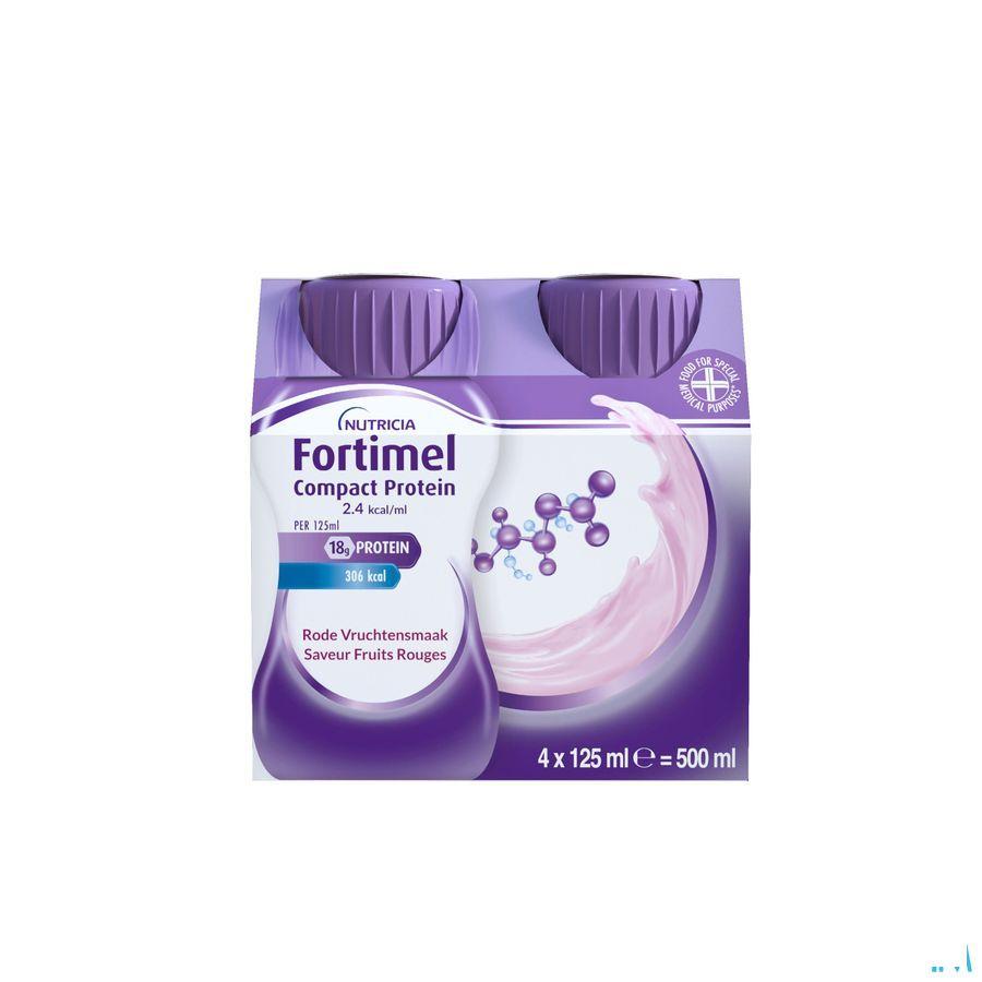 Fortimel Compact Protein 2.4Kcal Bosvrucht 4 x 125 ml