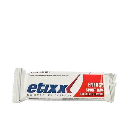 Etixx Energy Sport Bar Chocolate 1x40 gr 