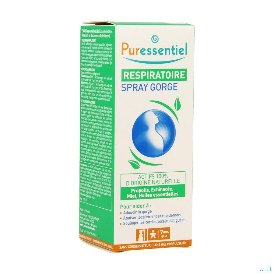 Puressentiel Ademhaling Keelspray 15 ml  -  Puressentiel
