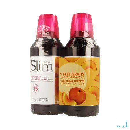 Slimshot Action Drainante 2x500 ml 1 + 1  -  Nutrisante