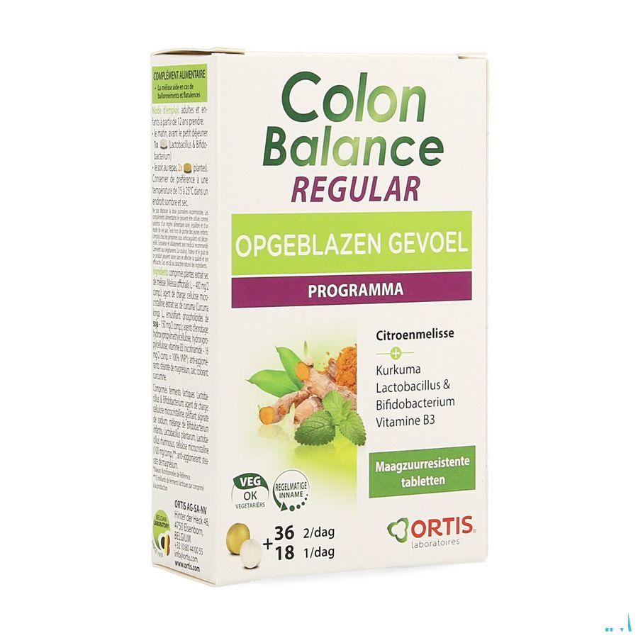 Ortis Colon Balance Regular Comprimes 36  -  Ortis