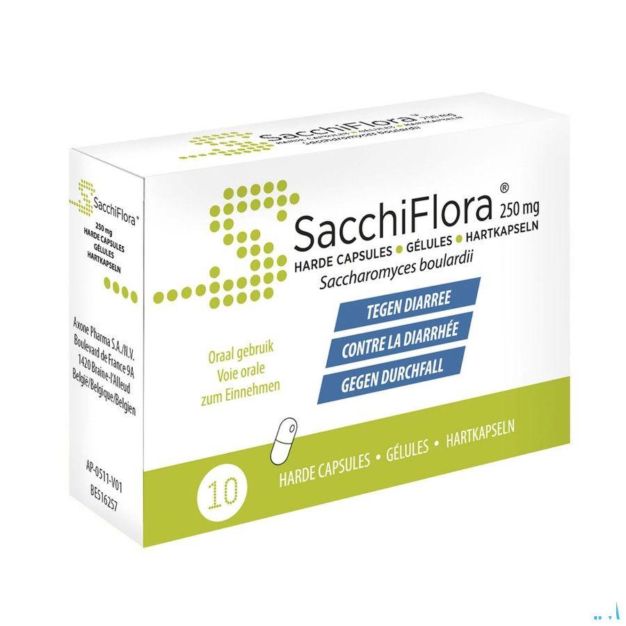 Sacchiflora 250 mg Capsule Dur 10 Blister