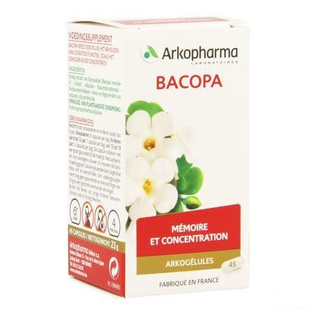 Arkogelules Bacopa Vegetal 45  -  Arkopharma