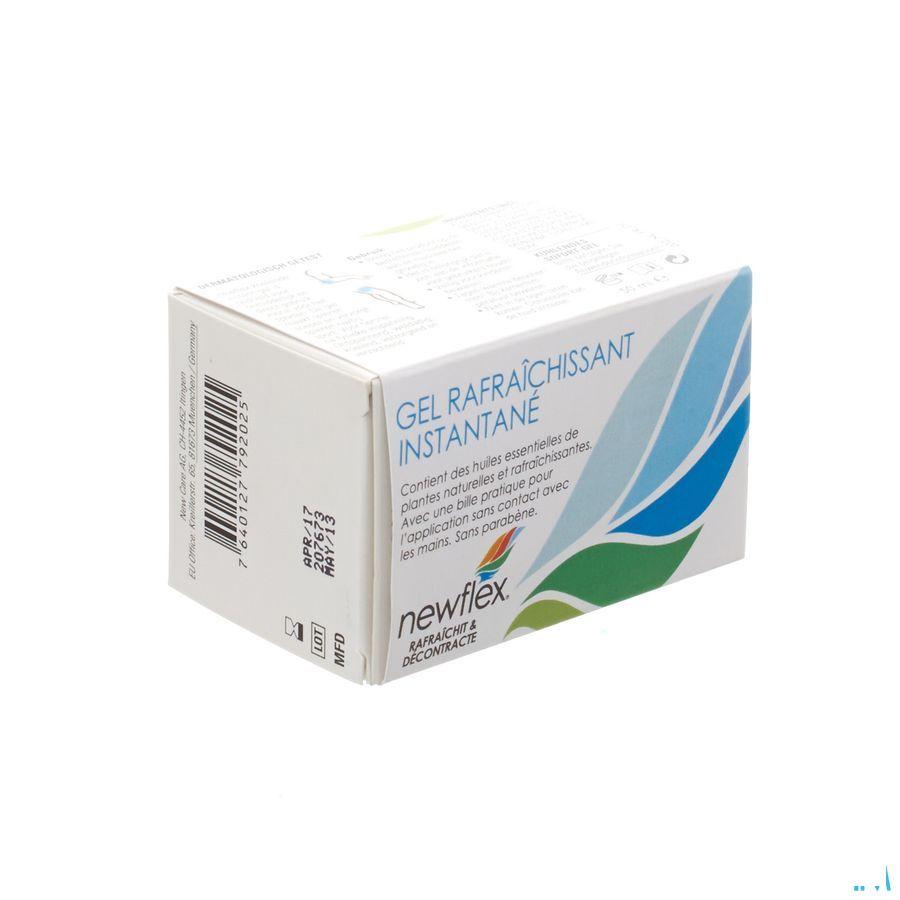 Newflex Gel Rafraichissant Instantane Roller 50 ml  -  Hypocal Pharma