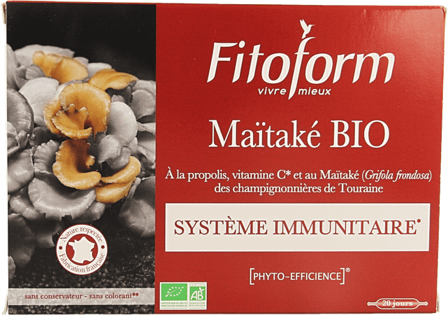 Force & Denfense Maitake Bio Ampullen 20x10 ml Fitoform  -  Bioholistic Diffusion