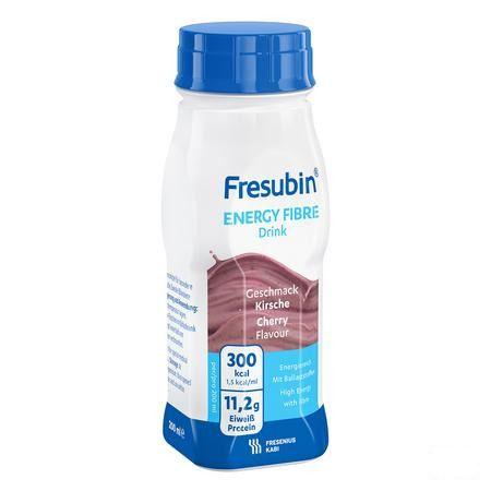 Fresubin Energy Fibre Drink Ceris 4x200 ml 7137601  -  Fresenius