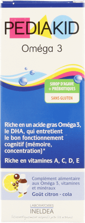 Pediakid Omega-3 Oplossing Drink Flacon 125 ml