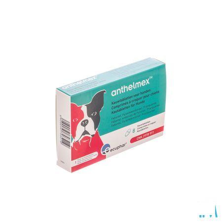 Anthelmex Kauwtabletten Hond 8  -  Ecuphar