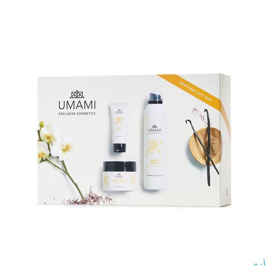 Umami Sweet Spices Vanille & Saffraan Set Body 500 ml