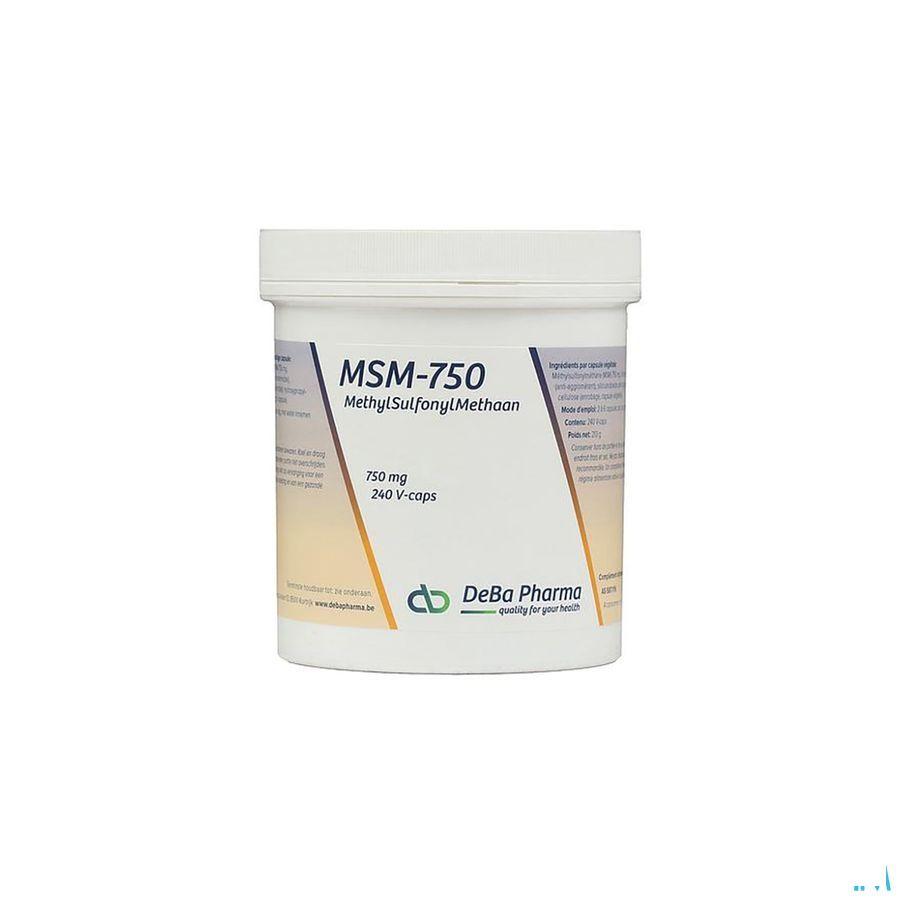 Msm-750 Capsule 240  -  Deba Pharma