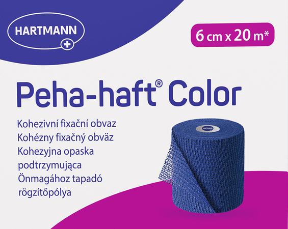 Peha Haft Col.Z/Lat.Blauw 6Cmx20M 1 9324732  -  Hartmann