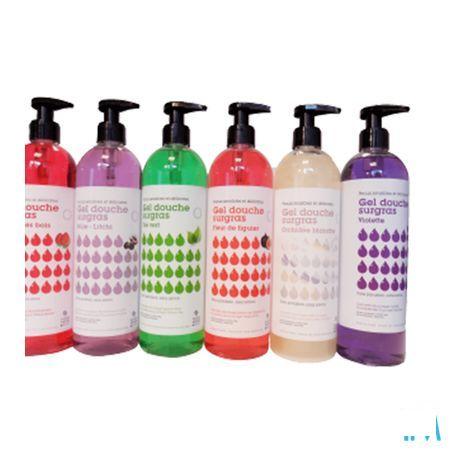Marque V Douchegel Overvet Aardbei Pompfl 500 ml