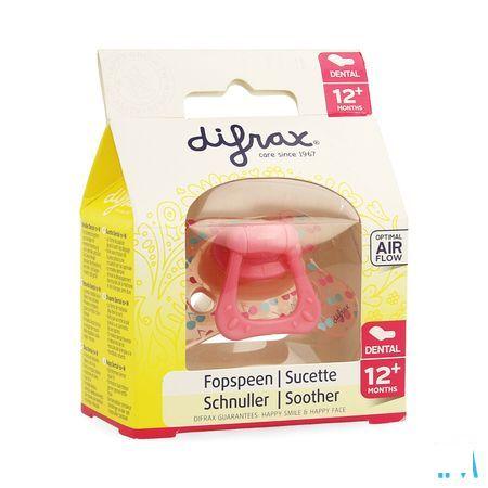 Difrax Sucette Dental Renforcee + 12m 346  -  Difrax