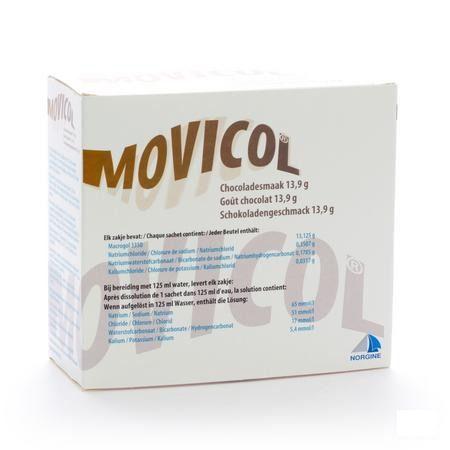 Movicol Gout Chocolat Sachets 20 X 13,7g 