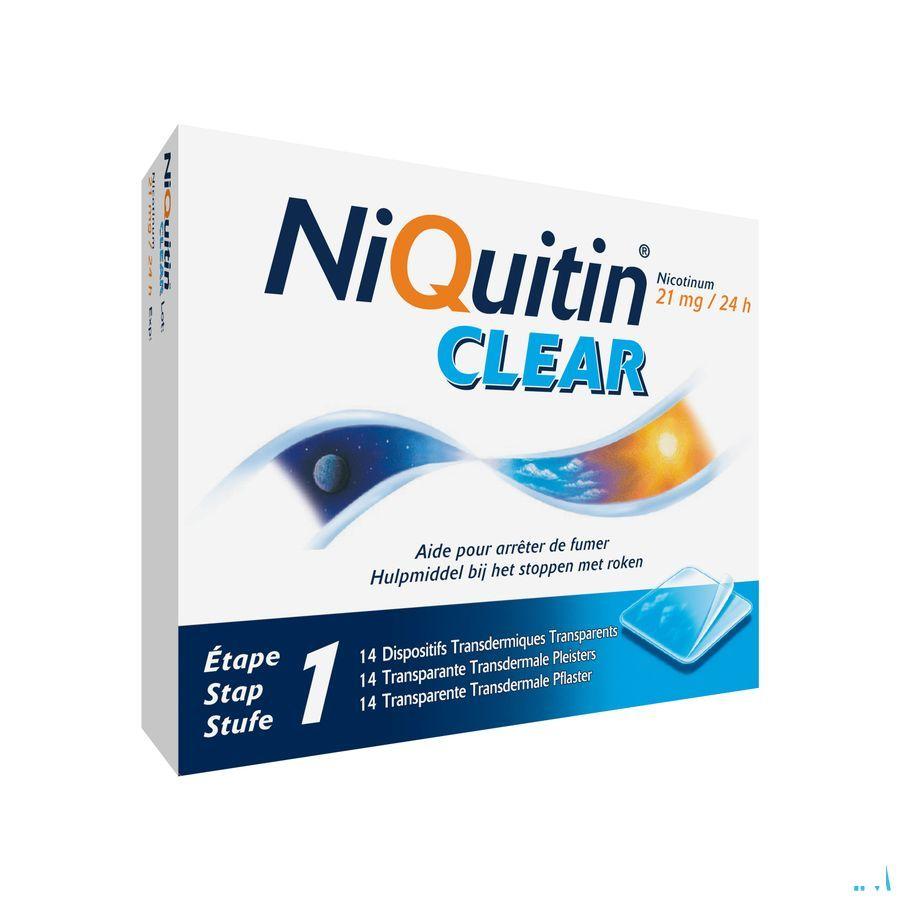 Niquitin Clear Patches 14 X 21 mg