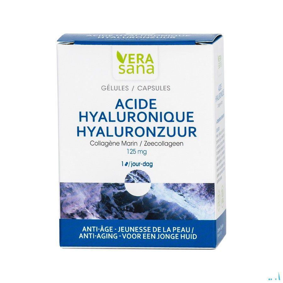 Acide Hyaluroniq.+Collagene Marin Caps 30 Vera Sana