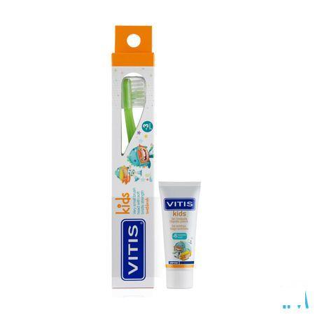 Vitis Kids Gel Tandpasta 50 ml  -  Dentaid