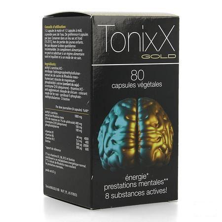 Tonixx Gold Caps 80 Nf  -  Ixx Pharma