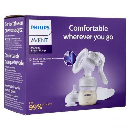 Philips Avent Natural Borstpomp Fles  -  Bomedys