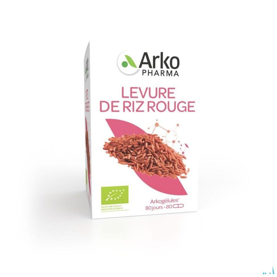 Arkogelules Levure De Riz Rouge 150  -  Arkopharma