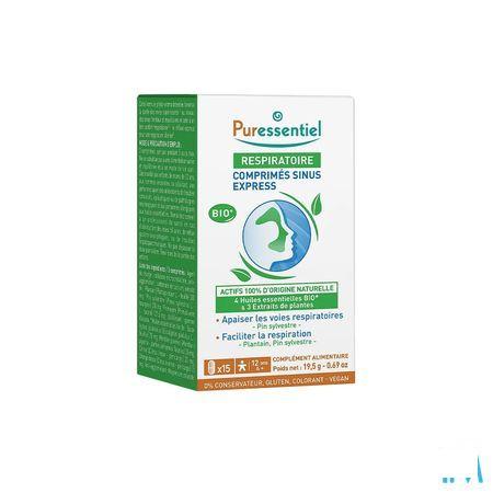 Puressentiel Ademhaling Sinus Snelle Werk. Comp 15