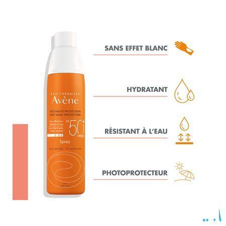 Avene Zonnespray Ip50 + 200 ml  -  Avene