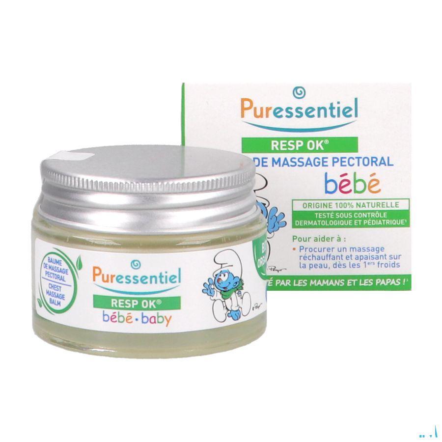 Puressentiel Ademhaling Massagebalsem Baby 30 ml  -  Puressentiel