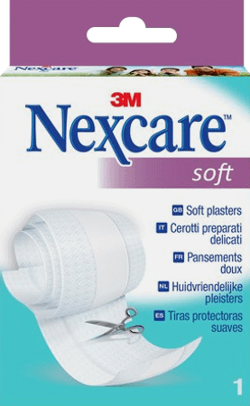 Nexcare 3m Soft Plasters Band 8cmx1m 1 N051b  -  3M
