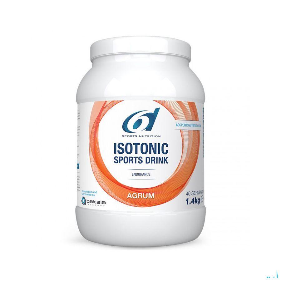 6d Sixd Isotonic Sports Drink Agrum 1,4kg
