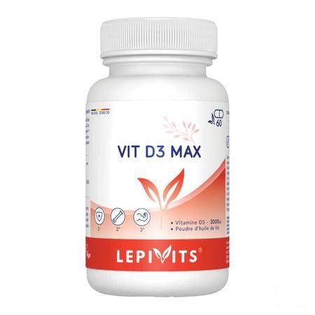 Leppin Vit D3 Max 3000UI Capsule 60  -  Lepivits