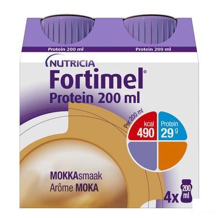 Fortimel Protein 200 ml Mokka 4X200 ml  -  Nutricia