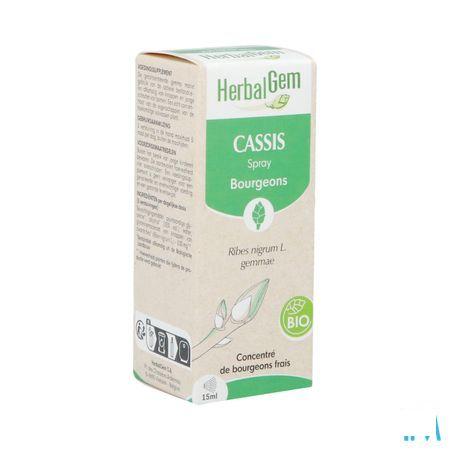 Herbalgem Zwarte Bes Bio Spray 15 ml