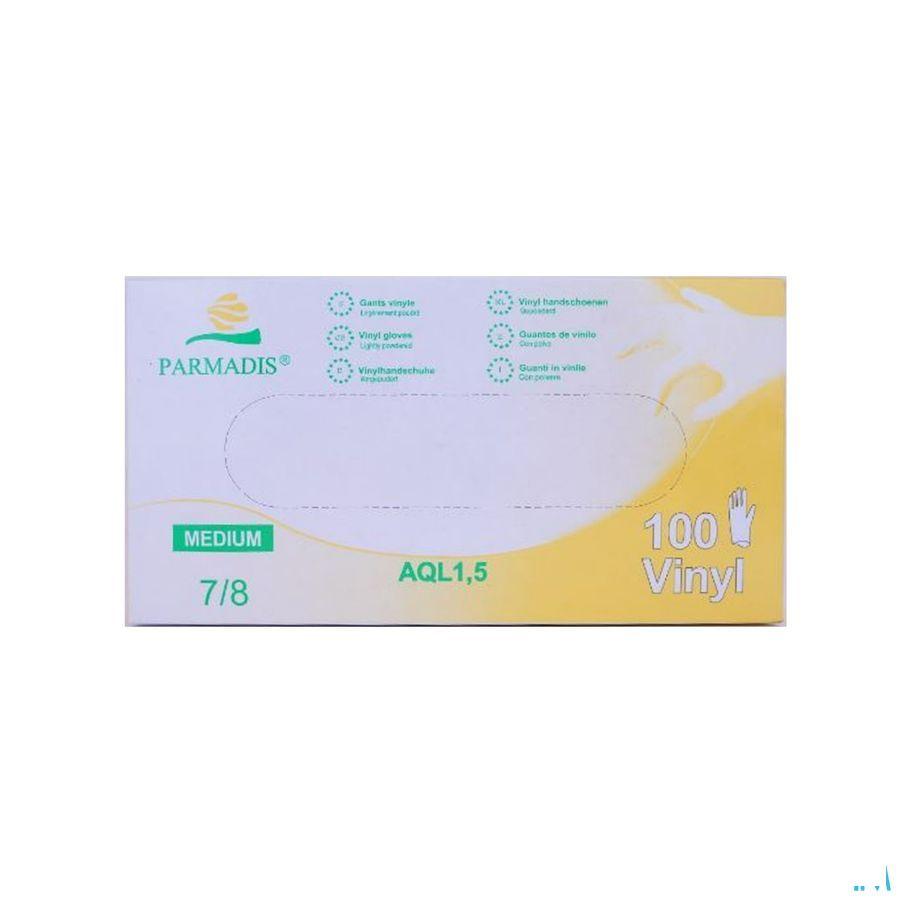 Pharmex Parmadis Handschoen Vinyl M Gepoederd 100