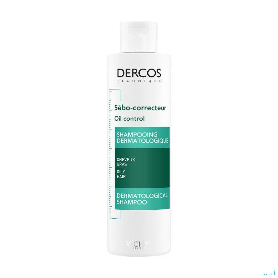 Vichy Dercos Sebo Correct. Vet Haar Shampoo 200 ml  -  Vichy
