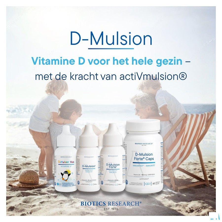 Biotics D-Mulsion (Vitamine D) 29.6 ml  -  Energetica Natura
