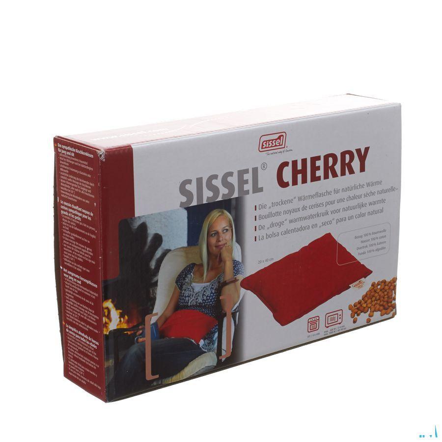 Sissel Cherry Kersenpitkussen 20x40cm Rood  -  Sissel