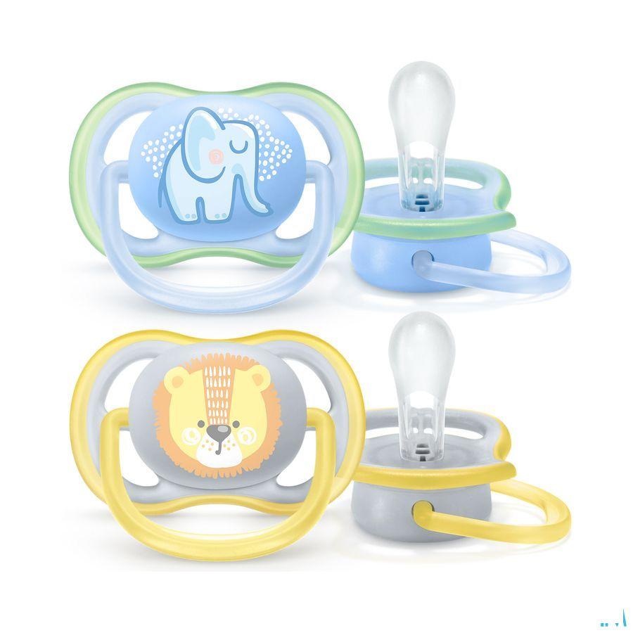 Philips Avent Sucette 0M+ Animals Mix  -  Bomedys
