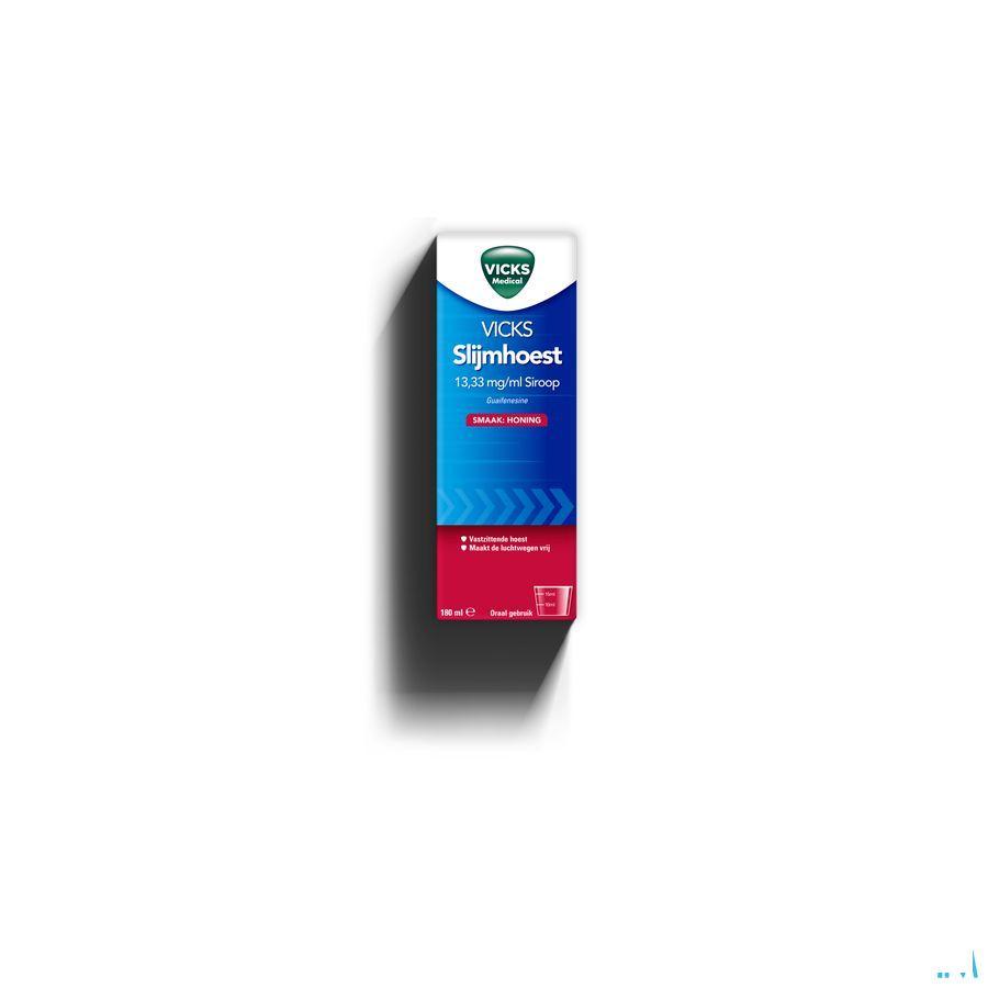 Vicks Expectorant Honing 13,33 mg/ml Siroop 180 ml