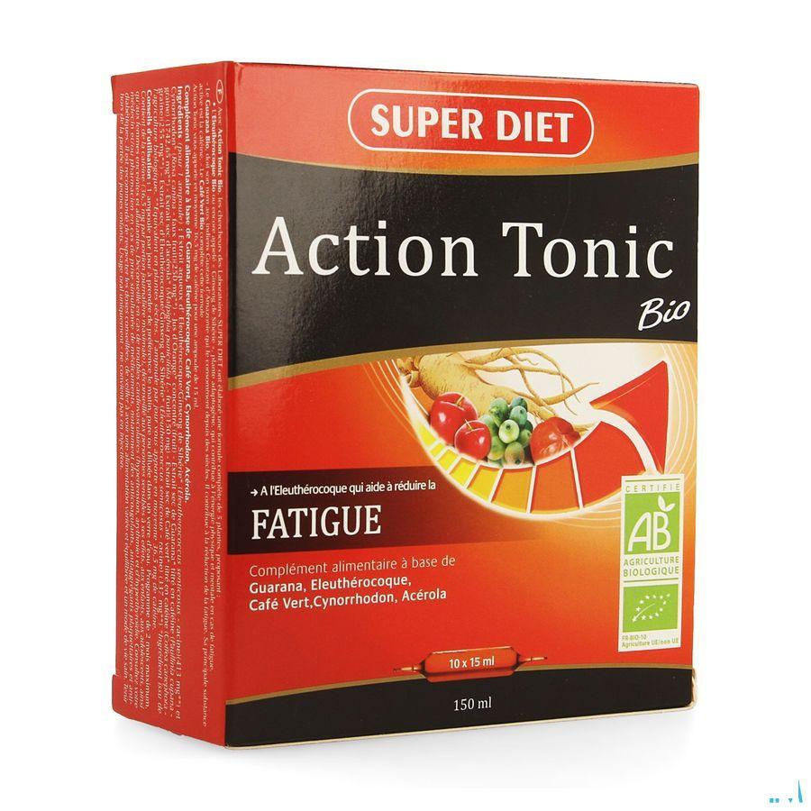Super Diet Action Tonic Ampullen 10x15 ml  -  Superdiet Laboratoires
