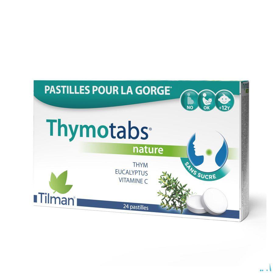 Thymo Tabletten Natuur Zuigtabl 24  -  Tilman