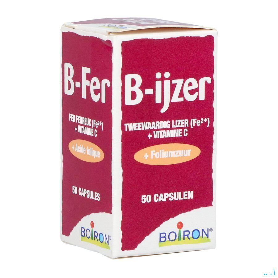 B-ijzer Nutridoses Capsule 50  -  Boiron