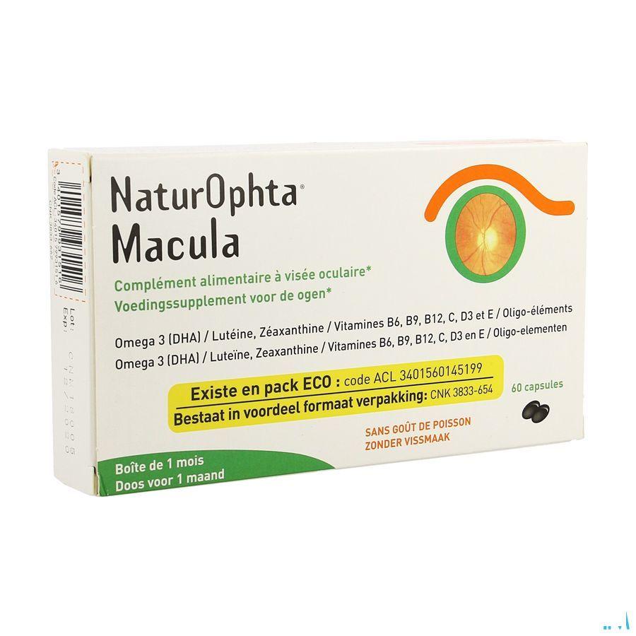 Naturophta Macula Capsule 60  -  Horus Pharma