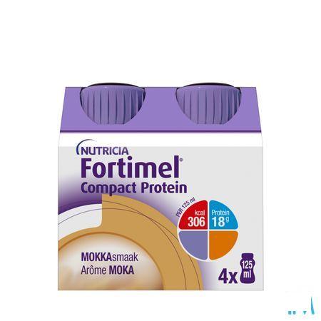 Fortimel Compact Protein Moka 4x125 ml  -  Nutricia